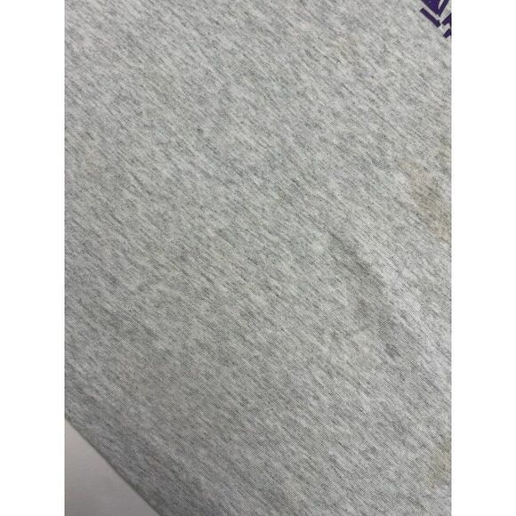 VINTAGE Morristown Basketball Graphic T-shirt Women Large 90s Single Stitch - Picture 5 of 10